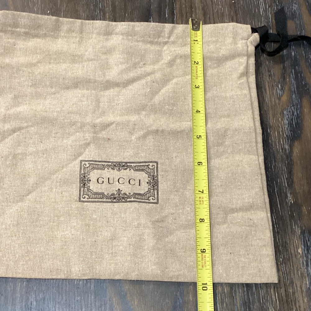 Gucci Beige Drawstring Dust Bag - Picture 5 of 6